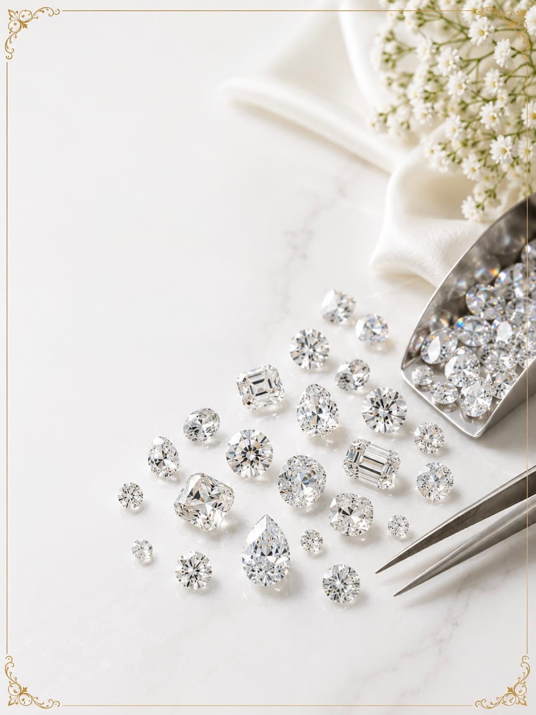 Unset Diamonds